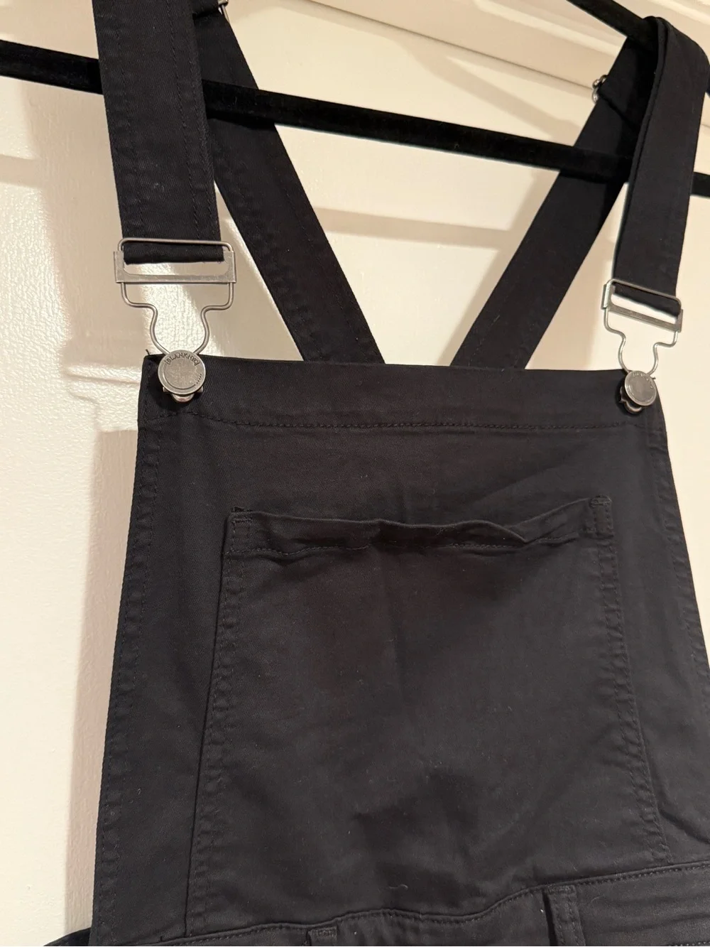 Blank Nyc Pants & Jumpsuits | Blank Nyc Black Overalls | Size 30 - Picture 3 of 8
